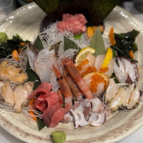 刺身盛り合わせ一人前