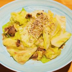 アンチョビキャベツ