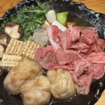 【2時間飲み放題付き】和牛すき焼きコース 料理7品