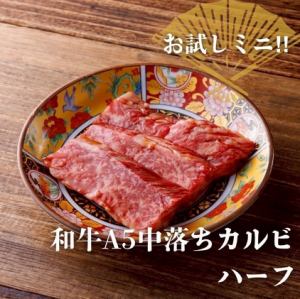 A5 Black Wagyu Beef Short Rib (half)
