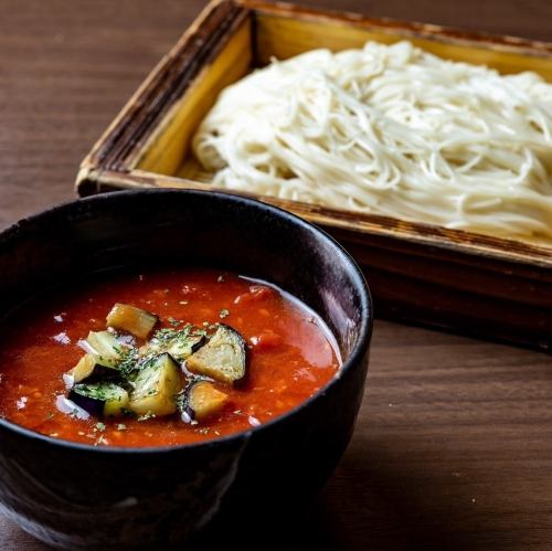 温 トマトのそうめん