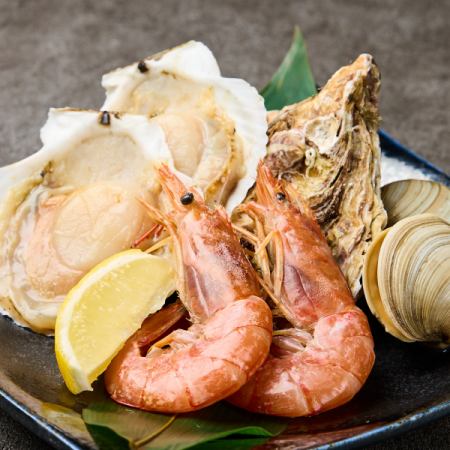 海鮮浜焼き盛り合わせ