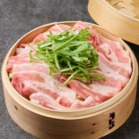蒸篭蒸し(海鮮・豚肉・野菜・餃子)