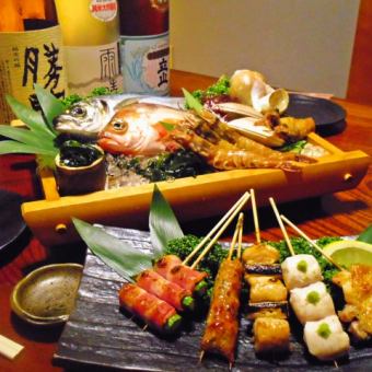 [Banquet recommended course] 90 minutes of all-you-can-drink included★8 dishes in total★6,000 yen course *5 to 30 people