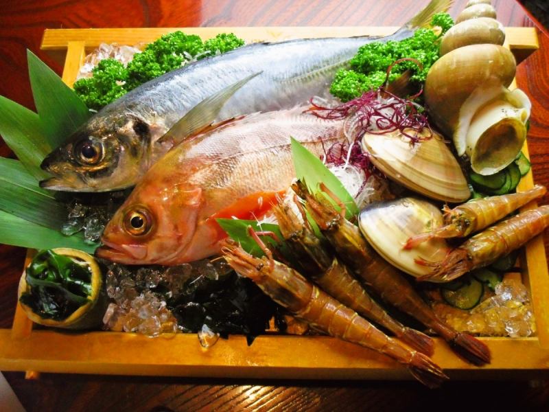 Hokuriku sashimi platter from 1 person