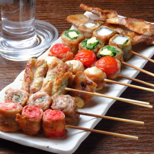 Assorted skewers (10 pieces)