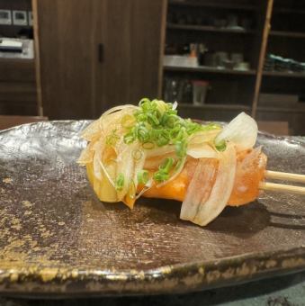 サーモンポテト串