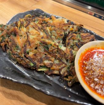 具沢山のチヂミ