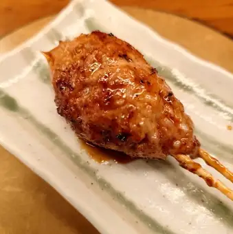 Chicken meatballs with sauce
