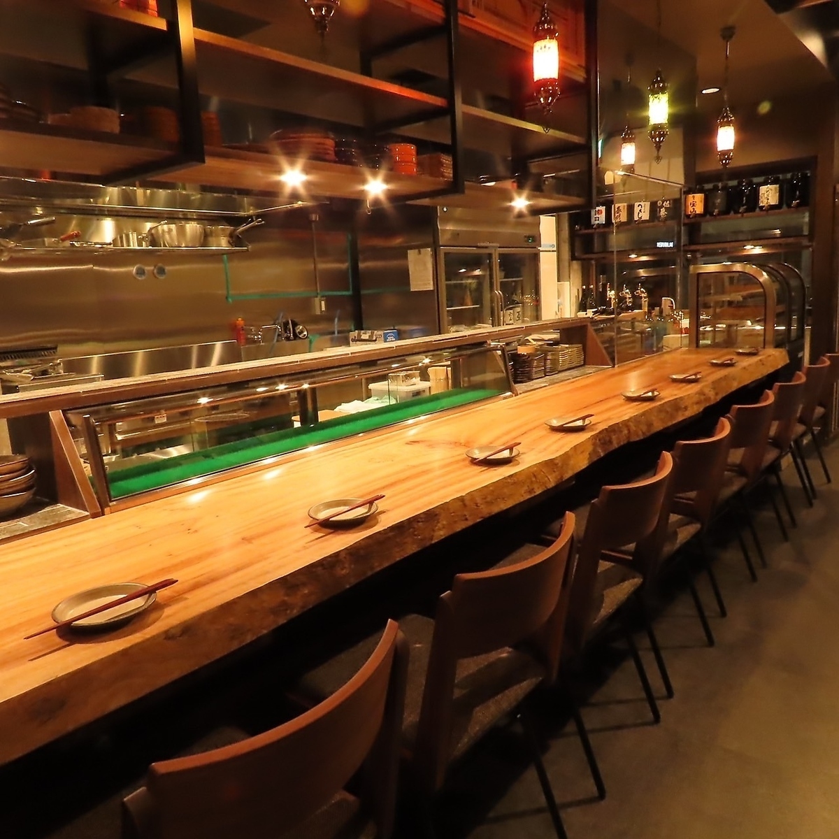 I want to go there incognito.Enjoying a stylish atmosphere and delicious food...