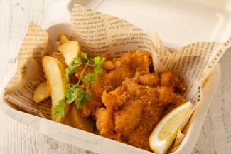 프라이드 치킨 (프라이드 감자 포함) 5 개