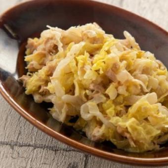 白菜とツナの柚子胡椒コールスロー