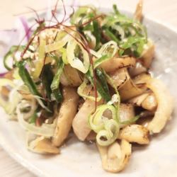 肉厚皮ポン酢