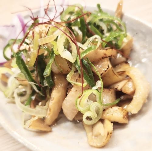 肉厚皮ポン酢