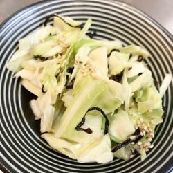 さっぱりキャベツ