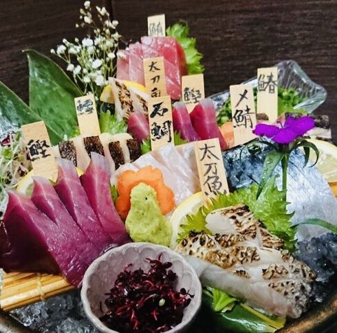 豪華！鮮魚の刺盛り