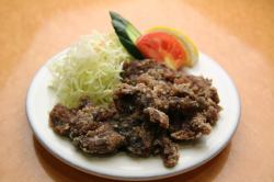 鯨の竜田揚げ