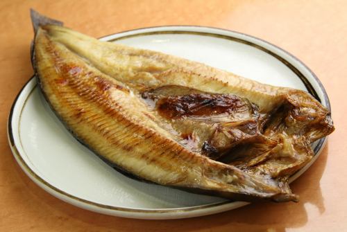 真ホッケの開き