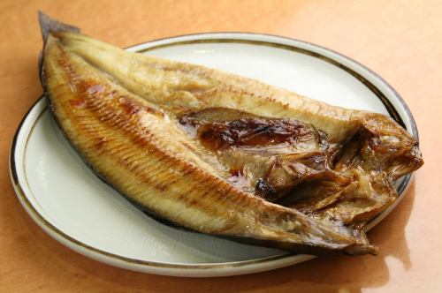 真ホッケの開き