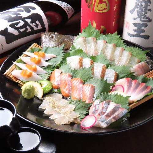 新鮮な魚介が味わえる！