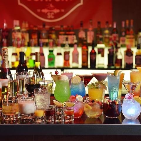 お得なフリードリンクプラン多数ございます！1次会2次会にも◎