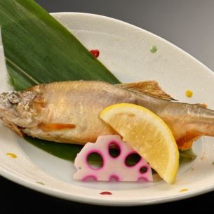 鮎の塩焼き