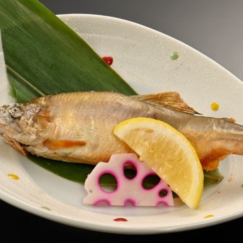 鮎の塩焼き