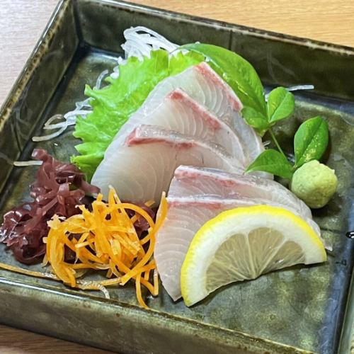 Yellowtail sashimi