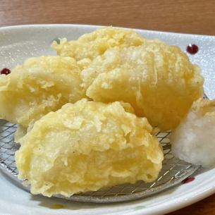 Stewed radish tempura