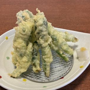 アスパラ天ぷら