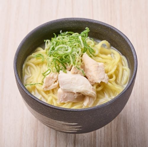Chicken white soup noodles