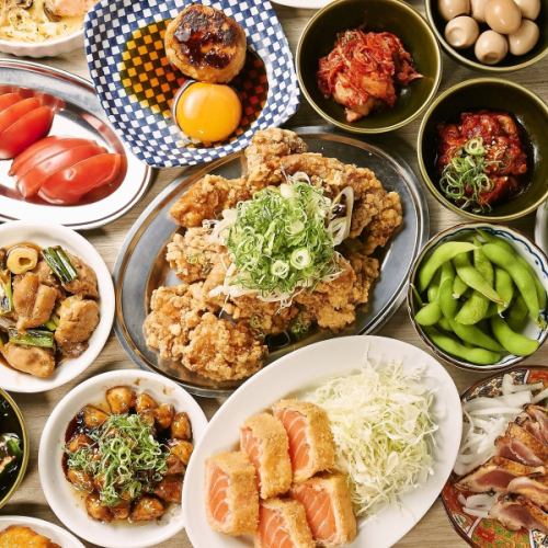 All-you-can-eat and drink at a low price!