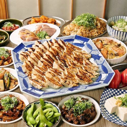 <For parties> Yakitori, fried food, izakaya menu + all-you-can-eat and drink course including draft beer from 2,980 yen