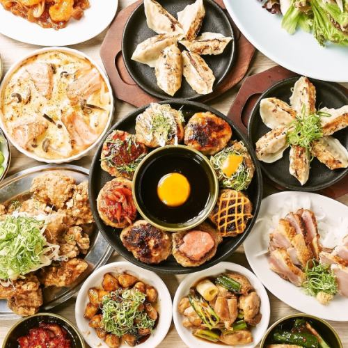 Enjoy a relaxing banquet♪ [Premium all-you-can-eat and drink◎] All-you-can-eat and drink of 200 kinds of food including sashimi, yakitori, gyoza, and hotpot★ 3,980 yen