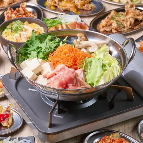 Mizutaki hotpot, which warms both body and soul