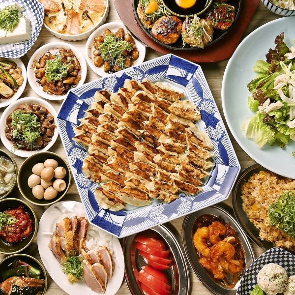 ≪ご宴会に≫焼鳥・揚げ物・居酒屋メニュー＋生ビール込み食べ飲み放題付コースは2980円～