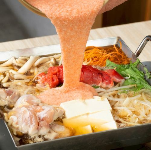 オススメの明太子とろろ鍋