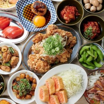 【仅限周日至周四】◇自助餐套餐◇ 约80种鸡肉料理,自助餐及饮品 3,500日元 → 2,500日元