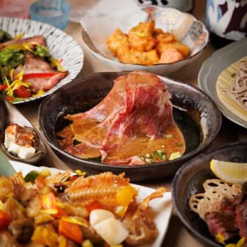 和洋折衷、四季折々の料理