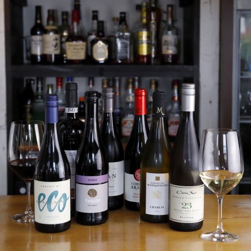 店主こだわりのワイン