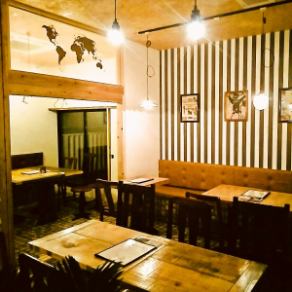 最大20名様でのご利用可能です！※人数を予め決定した上でご予約をお願い致します。人数の変更がやむ終えず発生した場合はお早めにお電話にてお知らせください。お問い合わせの場合は直接店舗まで電話でお問い合わせください。