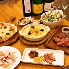 【料理7品】カジュアルコース　飲み放題が2.5H　5000円(税込) 