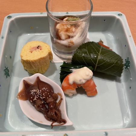 <禅宗套餐> 包括涮锅在内的8道菜套餐《6000日元》（2人起）