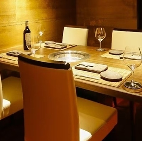 Enjoy a special moment in a tranquil and sophisticated private room.