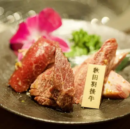 【平日ランチ・月~金・数量限定】和牛ハラミ&サガリ定食　★季節のデザート付き★