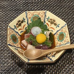 [Seasonal seafood] Seafood Yukhoe