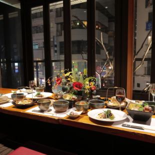 New! Carefully Selected 5,500 yen (incl. tax) Individually Served Course