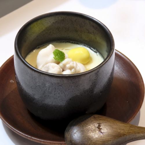 Whitefish milt chawanmushi