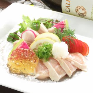大山鶏のタタキ