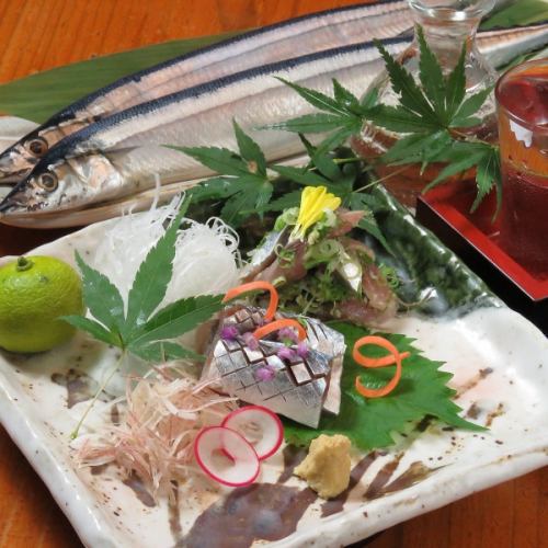 美味!秋刀鱼刺身